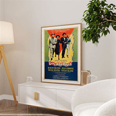 Guys and Dolls Old Movie Poster: Buy Movie Posters Online – Dessine Art