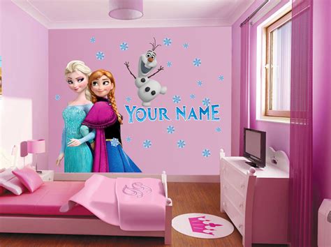 frozen layout 2 | Frozen room decor, Frozen girls bedroom, Bedroom decor