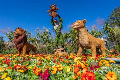 PHOTOS - Full topiary and gardens line-up for the 2021 Taste of Epcot ...