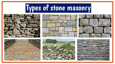 12 Different Types Of Stone Masonry Used In Construction