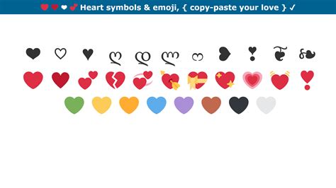 Cut And Paste Emoji Symbols