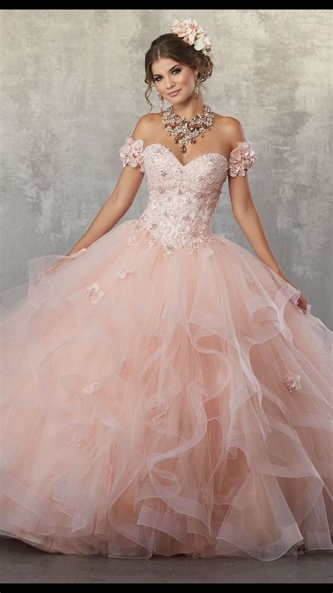 Pin by Aileen Gonzalez on Quincenera | Quinceanera dresses blush ...