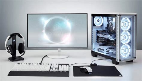 30 Best Looking White Gaming Setup - GPCD | Computer gaming room ...