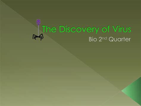 PPT - The Discovery of Virus PowerPoint Presentation, free download ...