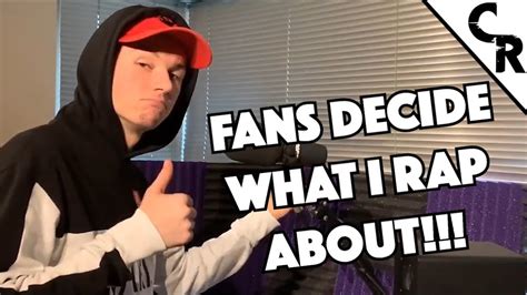 FANS DECIDE WHAT I RAP ABOUT! - Connor Quest! - YouTube