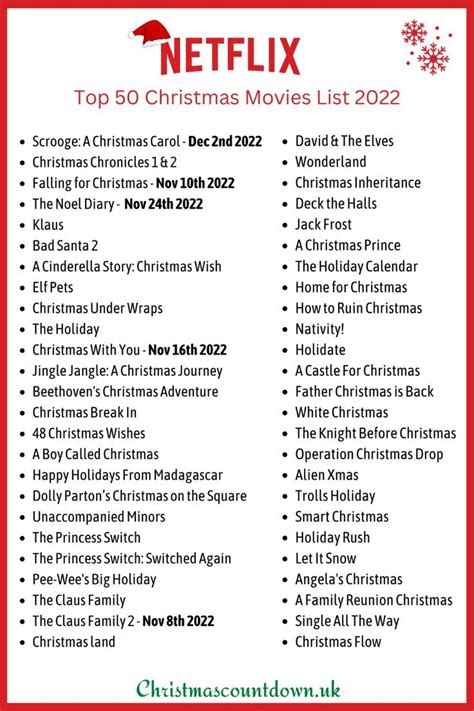 50 of the best netflix christmas movies for 2023 – Artofit