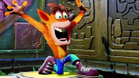 CRASH BANDICOOT Remastered Gameplay Intégral (2017) PS4 - YouTube