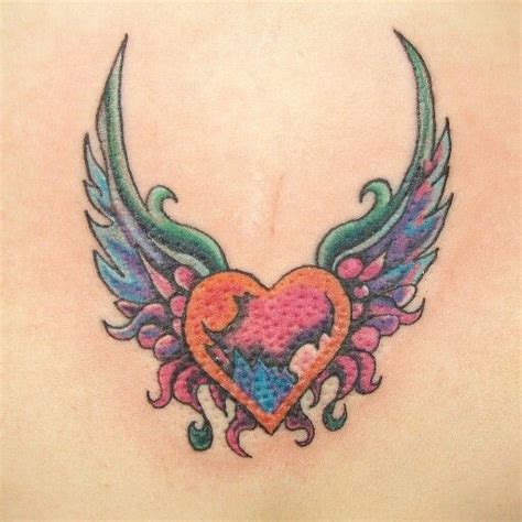 21 best Broken Heart With Wings Tattoo For Women images on Pinterest ...