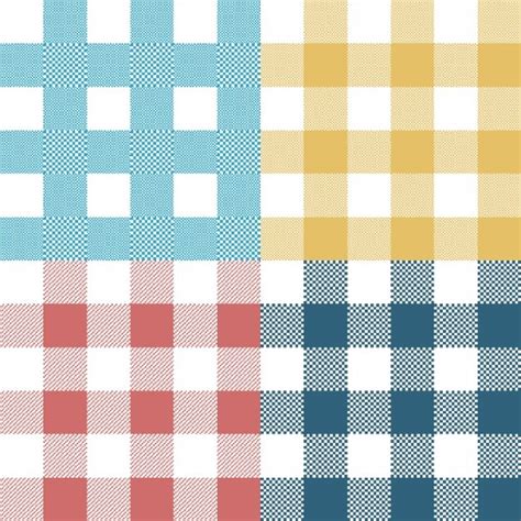 Free Vector | Coloured square patterns collection