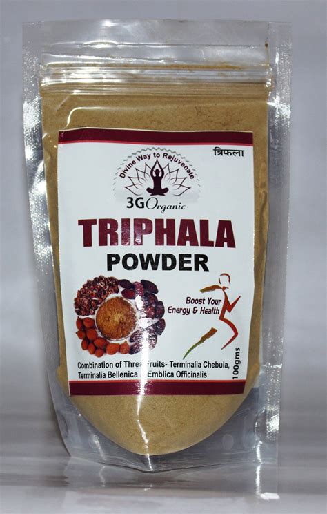 Buy Triphala Powder Organic 100gms Online @ ₹150 from ShopClues