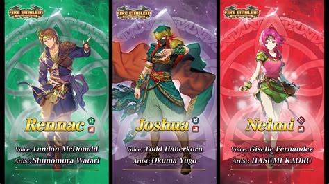 Ascended Joshua headlines latest Sacred Stones characters in Fire ...