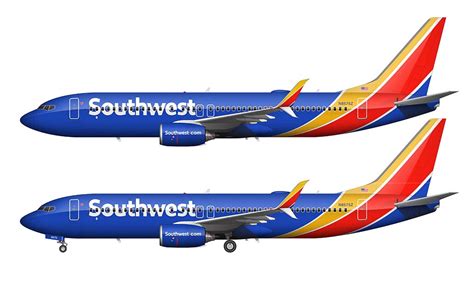 The bold evolution of the Southwest Airlines livery – Norebbo