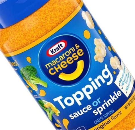 Sprinkle away! Kraft Mac & Cheese powder now in a shaker. - silive.com