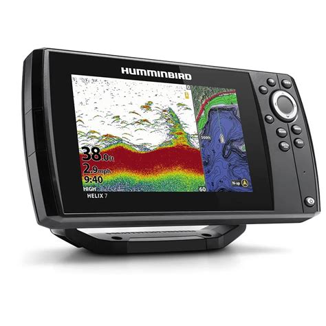 Humminbird Helix 7 CHIRP GPS G3 With Transducer And Chart Grey, Waveinn