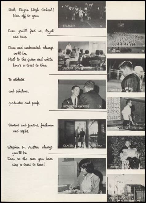 Explore 1965 Stephen F. Austin High School Yearbook, Bryan TX - Classmates