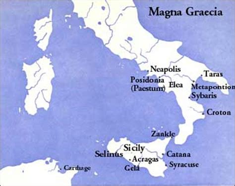 Map of Magna Graecia | Crystal Clear Mathematics