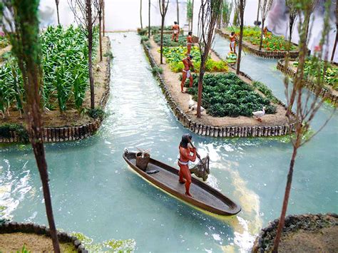 Aztec chinampas of Central America | EZ GRO Garden