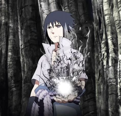 Sasuke Chidori Gif Wallpaper