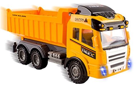 Vokodo RC Dump Truck Toy Construction Truck Remote Control Truck 4CH ...