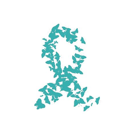 "Ovarian Cancer Awareness Ribbon" by tamioduski | Redbubble