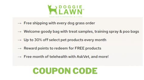 60% off DoggieLawn Dog Potty Grass Coupon Code