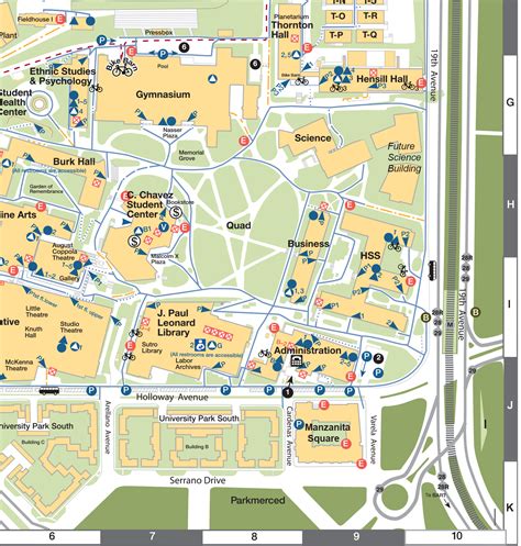 Sfsu Campus Map