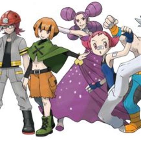 Pokemon diamond pearl gym leaders