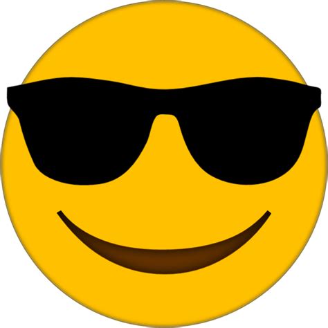 Sunglasses Emoji PNG Transparent Image PNG, SVG Clip art for Web ...