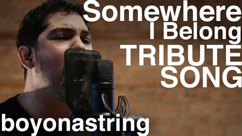 Somewhere I Belong [ACOUSTIC COVER TRIBUTE] - YouTube