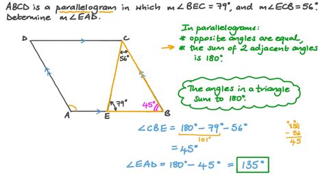 Parallelogram Angles