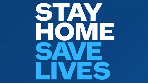 Stay home if you can to help America contain coronavirus, save lives.