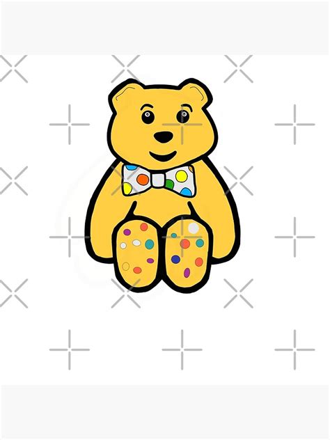 "Pudsey Bear 2022 - Pudsey Bear stickers" Poster for Sale by Isfaouneyk ...