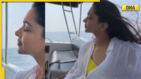 Deepika Padukone relaxes on yacht as Ranveer Singh films her, thanks ...