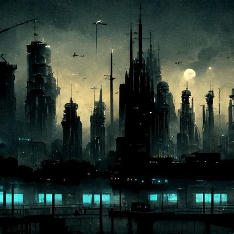 Futuristic Cityscape Wall Art - Creative Art - Digital Art & AI ...