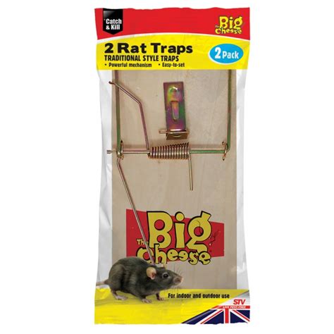 Wooden Rat Trap - 2 Pack