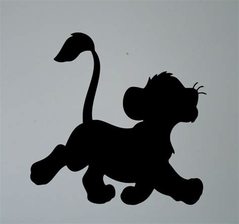 simba silhouette Gallery | Lion king drawings, Lion king art, Lion king ...