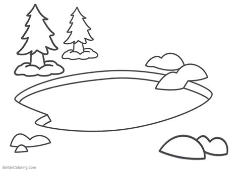 Image Result For Pond Clipart Clip Art Pond Drawing Coloring Pages ...