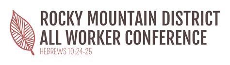 All Worker Conference - Rocky Mountain District, LCMS