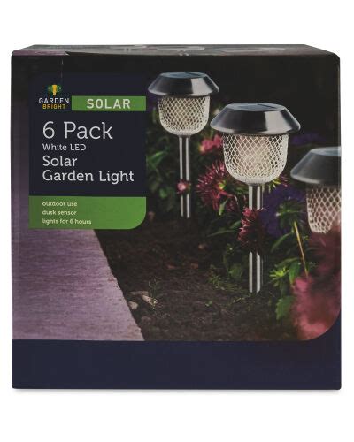 Solar Garden Lights 6 Pack - ALDI UK