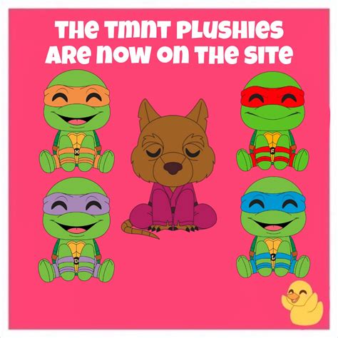 festive news on Twitter: "The Teenage Mutant Ninja Turtles plushies are ...