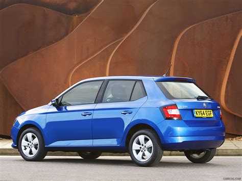 2015 Skoda Fabia (Blue) - Rear | Wallpaper #101 | 1280x960