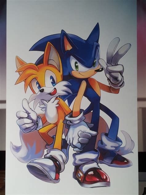 sonic tails pair by lujji on DeviantArt