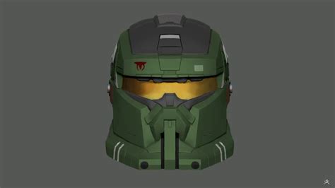 ArtStation - Halo - Spartan Helmet