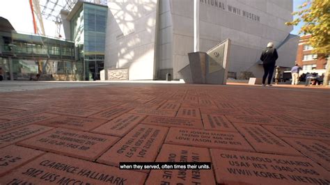 Commemorative Bricks at The National WWII Museum | With a brick at The ...