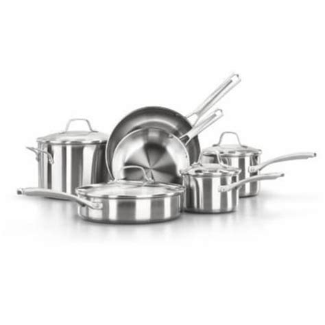 Calphalon® Classic™ Stainless Steel 10-Piece Cookware Set, 10 Piece Set ...