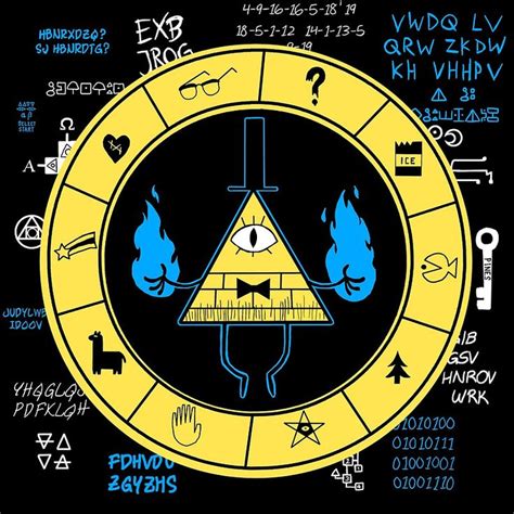 "Gravity Falls - Bill Cipher Zodiac" Poster for Sale by Nabil Afnan ...