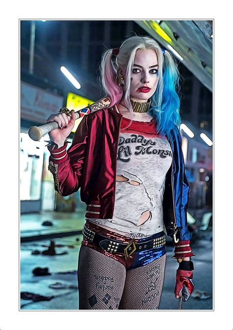 Harley Quinn Margot Robbie Whole Outfit