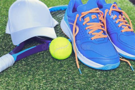 Tennis equipment stock photo. Image of gear, racket, game - 61751124