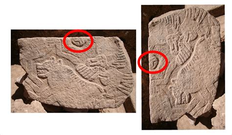 A separated head between animals on a stone slab from Göbekli Tepe ...