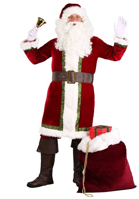 Adult Santa Claus Suits and Accessories | Deluxe Theatrical Quality ...